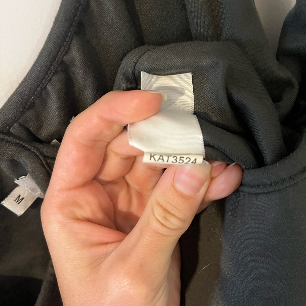 Bumpsuit Kate Maternity Unitard- Slate- Med - Picture 8 of 8